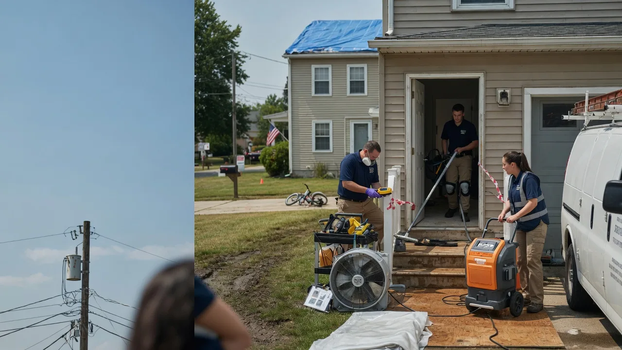 Water Damage Repair in Hampstead, NC near me